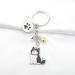 ENSIANTH Dog Keychain - Perfect Gifts for Dog Lovers | Paw Print Keyring for Dog Owners Moms & Dads - Ideal Husky Puppy Accessory - Buy Online on GoSupps.com