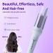 Buy Automatic Hair Curler - Professional Curling Iron for Long Hair | 3 Adjustable Temperatures & 30 Min Auto Shut Off - Perfect for Effortless Curls in Mauve - Buy Online on GoSupps.com