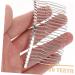 Angoily 20 Silver Wire Comb Metal Hair Clips for Women Headwear for Women Side Comb Clip Metal Hair Clip Comb Hair Combs for Women Decorative Metal Dog Comb Accessories Wedding Dress Bride - Buy Online on GoSupps.com