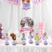 37pcs Sofia Birthday Party Supplies for Princess Theme Birthday Decorations include Cake Topper and Cupcake Toppers Sets - Buy Online on GoSupps.com