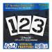 Pavement Stencils - 12 inch Number KIT Stencil Set - (12 Piece) - 12 x 9 x 1/8 (128 mil) - Pro-Grade Pro-Grade - 1/8 (126 mil) thick
