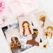 Whaline 640Pcs Earring Cards Set for DIY Jewelry Display - Self-Seal Bags & Ear Backs - 8 Lady Style Designs - 2.4 x 3.5 Inch Brown Earring Holder Cards - Buy Online on GoSupps.com