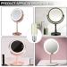 X-Molin 2-Piece Double-Side Illuminated Magnification Mirror Replacement Bulb - 6K White Dimmable Daylight - Suitable for Zadro, Jerdon, Conair Makeup Mirrors - Buy Online on GoSupps.com