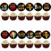 Black History Month Cupcake Toppers Decorations Celebrate Black History Party Dessert Cupcake Toppers for African American Black History Month Holiday Party Supplies - Buy Online on GoSupps.com