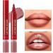 Lip Liner Pencil and Oil Set Double Sided Lip Liner and Lip Gloss SetNonSticky Long Lasting Beauty Makeup Cosmetics for Women Wife Sister Family and Girls 3 - Buy Online on GoSupps.com