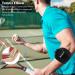 Tennis Elbow Brace for Pain Relief - Adjustable Compression Strap for Tendonitis & Golf Elbow | Gel Pad Support for Men & Women - One Size Black - Buy Online on GoSupps.com