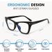Yogo Vision Blue Light Blocking Glasses - 3 Pack | Computer Glasses & Anti-Glare for Eye Strain Relief | Blue Light Protection for Screens - Buy Online on GoSupps.com