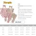 Baby Girl White Lace Ruffle Romper Top + Jeans Shorts Clothing Set | 6-12 Months Brown - Buy Online on GoSupps.com