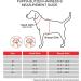 Puppia Christmas Winter Dog Harness Vest - Red Medium Blitzen Design - Buy Online on GoSupps.com