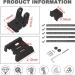 MHX XNT Transducer Bracket | Transom Mounting Hardware Kit for XHS Model Transducers | Compatible with XNT 9 20, XNT 9 QB 90, XNT 9 SI 180 T | Black - Buy Online on GoSupps.com