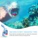 THENICE Kids Full Face Snorkel Mask 180 HD View | Anti-Fog & Anti-Leak Snorkel Set in Blue - Buy Online on GoSupps.com