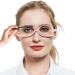 OCCI CHIARI Eye Make Up Reading Glasses Women Magnifying Eyewear Rotatable Cosmetic Eyeglasses 100 125 150 175 200 225 250 275 300 350 400 500 600(Pink 2.0) Pink 2.00