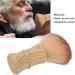 Hair Cutting Neck Dust Brush Home Salon Barber Nylon Hair Wooden Handle Face Neck Hair Dust Cleaning Brush - Buy Online on GoSupps.com
