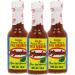 Habanero Sauce Bundle with El Yucateco Habanero Red Sauce 120ml x3 - Mexican Habanero Pepper Hot Chilli Sauce (Pack of 3 Bundle) - Buy Online on GoSupps.com