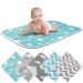 Breathable Baby Diaper Wrap Pad | Washable & Reusable Infant Toddler Ceiling Pad - 50x70 cm Star Blue - Buy Online on GoSupps.com