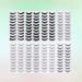 Lurrose 160 Pairs Natural False Eyelashes Set - Professional Long Fake Eyelashes Pack | 8 Styles for Stunning Makeup - Buy Online on GoSupps.com
