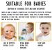Nicein 3PCs Silicone Bite Tube Teething Aid for Babies | BPA-Free Chewing Toy & Cleaning Brushes | Sensory Molar Ring for 6-12 Months - Buy Online on GoSupps.com