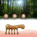 Doengdfo Hand Massager - Portable Scalp Massager for Relaxation & Gua Sha - 1 PC Brown - Buy Online on GoSupps.com