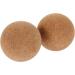 Beaupretty 80mm Cork Massage Balls - High Density Deep Tissue Relief - 2 Pack for Yoga & Muscle Massage - Buy Online on GoSupps.com