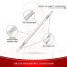 Japanese Stainless Steel Double Ended Blemish Extractor Tool for Pimple and Acne Removal - Buy Online on GoSupps.com