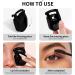 Docolor Portable Eyelash Curler with Silicone Refill Pad - Professional Mini Travel Lash Curler for All Eye Shapes - Buy Online on GoSupps.com