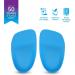 Heel That Pain Plantar Fasciitis Insoles | Heel Seats Foot Orthotic Inserts - Medium Blue | Clinically Proven, Patented Relief for Heel Pain and Spurs - Buy Online on GoSupps.com