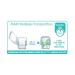 Mam Bite & Relax Phase 1 Mini Bite Ring - Toothing Aid for Front Teeth Extra Small & Light Green (2+ Months) - Buy Online on GoSupps.com