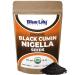 Blue Lily Organics | Raw Nigella Black Cumin Seeds (Nigella Sativa) | Certified Organic Ingredients | Non-GMO & Gluten Free | Healthy Spice w/ Antioxidant & Anti Inflammatory Qualities | 16oz/1lb Bag 1 Pound (Pack of 1)