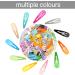 AyeVision 80 Pieces Hair Clips Curl Snap Metal Assorted Colors 5cm Barrettes - Buy Online on GoSupps.com