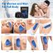 Madors Hard Wax Beads 1lb Kit with 10 Applicator Sticks - Hair Removal for Full Body, Facial, Brazilian, Bikini, and Legs (Blue) - Buy Online on GoSupps.com