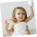 iPetBoom Silicone Finger Toothbrush for Toddlers - Portable Baby Tooth Cleaning Tool & Bite Ring - Pink 1 Pack - Buy Online on GoSupps.com