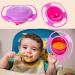DZCYAOHL 360 Degrees Gyro Bowl - Unspillable Toddler Snack Bowl in Red - Buy Online on GoSupps.com