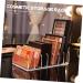 STOBAZA 2pcs Partition Storage Display Rack Home Cosmetic Holder Eyeshadow Organizer Storage Rack Make up 17X7X4CM Transparent - Buy Online on GoSupps.com