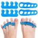 4 PCS Gel Toe Separator  Straighteners and Spacers for Relaxing Toes  Bunion Relief  Hammer Toe Yoga Toes Hallux Correctors and More for Men and Women (US 9 and Below Shoes)1