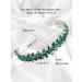 Brihasory Green Rhinestone Headband | Wedding Hair Accessories for Brides | Tiaras for Women and Girls | Goddess Costume Hair Decoration | Prom Bridesmaid Gifts - Buy Online on GoSupps.com
