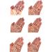 100pcs/bag Crystal Bows Nail Charm Bowknot 3d Nail Art DIY Bows Nails Jewelry Bowknot Nail Art Decals Bowknot Nail - Buy Online on GoSupps.com
