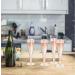 6PC MR.FOAM Disposable Rose Gold Glitter Plastic Champagne Flutes - Perfect for Parties and Special Occasions - Buy Online on GoSupps.com