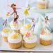 12-Piece Fairy Cake Topper Set - Ballerina & Cupcake Decoration for Kids' Birthday Parties - Buy Online on GoSupps.com