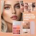 Makeup Palette Eyeshadow - Waterproof Makeup Palettes Eye Makeup Palette | Unique Long Lasting Cream Contour & Highlighting Palette Maqui Kit - Buy Online on GoSupps.com