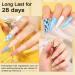 Lavender Violets Dip Powder Nail Kit 30 Colors Classical Red Orange Yellow Mint Green Blue Purple Glitter Acrylic Liquid Set Base Top Coat Activator Brush Saver with Sticker Manicure Starter B703 - Buy Online on GoSupps.com