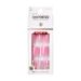 KISS imPRESS No Glue Mani Press-On Nails Design 'Dream It Up' Light Pink Short Size Wider Squoval Shape Includes 30 Nails Prep Pad Instructions Sheet 1 Manicure Stick 1 Mini File
