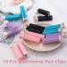 16 Pcs Hair Root Volume Clips for Women | Instant Hair Volumizing Rollers | Black Blue Pink Purple - Buy Online on GoSupps.com