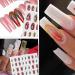 Virgin Mary & San Judas Nail Stickers Set - Retro Nail Decorations for Acrylic Nails - Buy Online on GoSupps.com