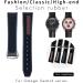 Enpap Rubber Watch Straps for Omega Speedmaster & Seamaster - 18mm to 22mm Silicone Wristbands for Men & Women - Yellow Round - Buy Online on GoSupps.com
