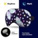 Diamond Butterfly Pattern Sleep Mask - Adjustable Strap, Light Blocking Eye Cover for Men and Women - Ideal for Sleep, Travel, and Relaxation - Buy Online on GoSupps.com