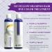 Intensive Silver Shampoo Purple Toning & Moisturizing for Blonde & Gray Hair | Anti-Yellow Tint Treatment - Buy Online on GoSupps.com