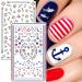TailaiMei Summer Beach Nail Stickers - 1500+ Self-Adhesive Shark & Turtle Design Decals (12 Sheets) - Buy Online on GoSupps.com