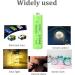 1.2V 400mAh NiMH Rechargeable Batteries - 12 Pack Button Top for DIY LED Solar Lights | International Shipping Available - Buy Online on GoSupps.com