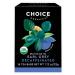 Choice Organics - Organic Decaffeinated Earl Grey Tea (1 Pack) - With Bergamot - Fair Trade - Compostable - 16 Organic Black Tea Bags 16 Count (Pack of 1)