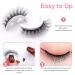 3 Pairs Reusable Self-Adhesive Waterproof False Eyelashes - Natural Look - Buy Online on GoSupps.com